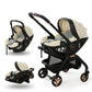 Kidilo 3-in-1 Baby Car Seat Stroller, One Button Fold & Detachable Basket