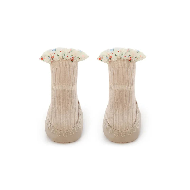 Chaussettes antidérapantes à nœud pour bébé MILANCEL