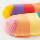Chaussettes rayées colorées pour enfants
