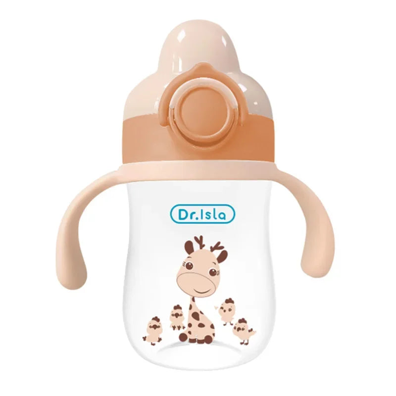 Ergonomic Baby Cup | Soft Straw, Safe & Easy Grip for Kids