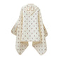 Serviette de bain bébé à capuche en coton doux – Peignoir poncho oreilles de lapin
