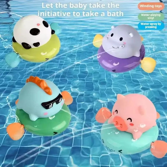 Cute Piglet Pull & Go Bath Toy – Baby Pool & Bathtub Play