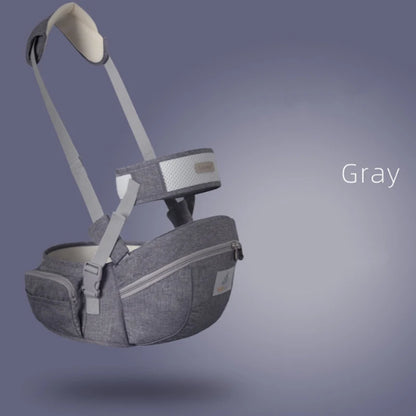 Porte-bébé ergonomique face au ventre avec siège de hanche