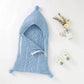 Nouvelles couvertures d'emmaillotage tricotées unies pour bébés de 0 à 1 an, chaudes et douillettes pour l'hiver.