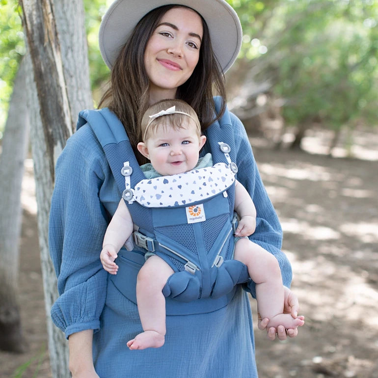 Porte-bébé Ergobaby en maille respirante – Toutes positions de portage (3 à 20 kg)