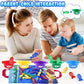Plush Fishing & Stacking Cups Toy – Montessori Learning for Toddlers 1–3 Years