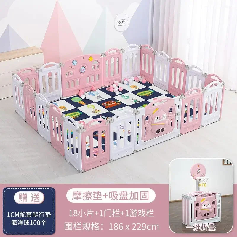 Multi-Purpose Safety Fence for Babies & Toddlers
