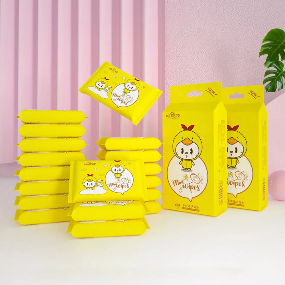 Soft Baby Wet Wipes – Large Pack, Portable & Gentle for Hands & Mouth