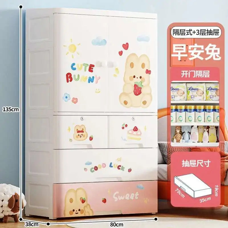 Armoire de rangement pour chambre de bébé