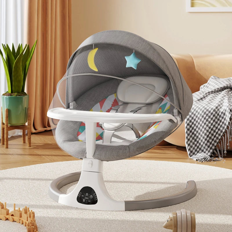 Electric Baby Cradle – Rocking Chair & Sleep Basket