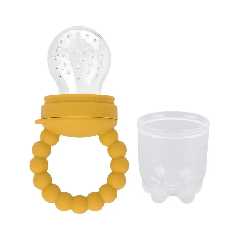 Silicone Baby Fruit Feeder – Mesh Pacifier & Teething Toy
