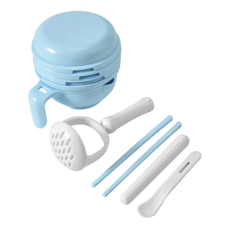 Baby Food Grinding Bowl Set – Manual Grinder & Feeding Tool