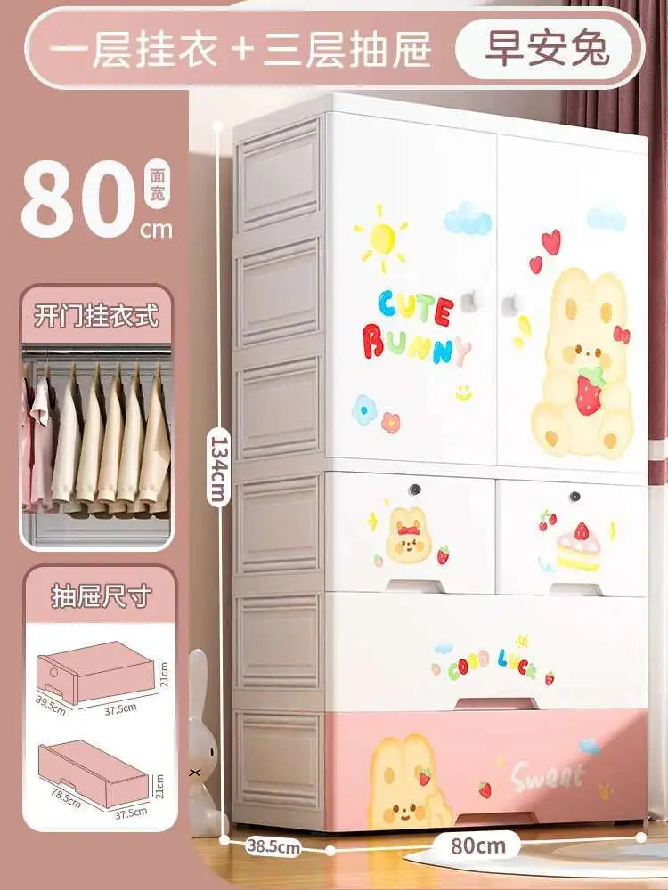Kids Storage Cabinet – Chest, Cupboard & Wardrobe