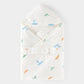 Baby Receiving Blanket Quilted Warm Autumn Winter Newborn Swaddle 0 3 Months Baby Wraps For Boys Girls
