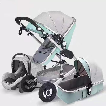 Poussette bébé tendance 2025 – Pliable, haute visibilité et idéale pour les voyages