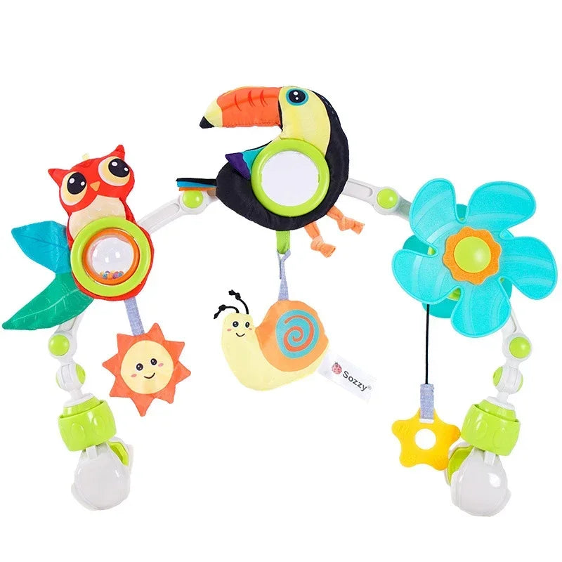 Baby Play Arch – Crib & Stroller Hanging Toy (0–12M)