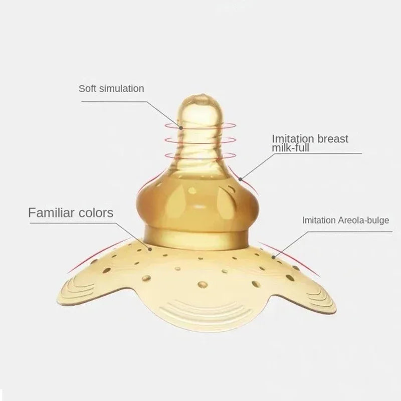 Silicone Nipple Protector – Anti-Overflow Breastfeeding Shield