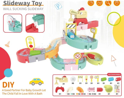 DIY Water Slide Bath Toy – Spray & Pool Fun for Kids
