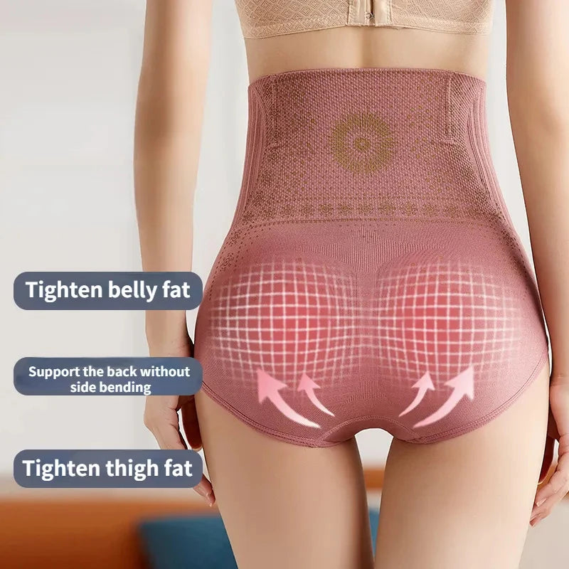 Culotte gainante respirante | Sous-vêtements amincissants post-partum sans coutures