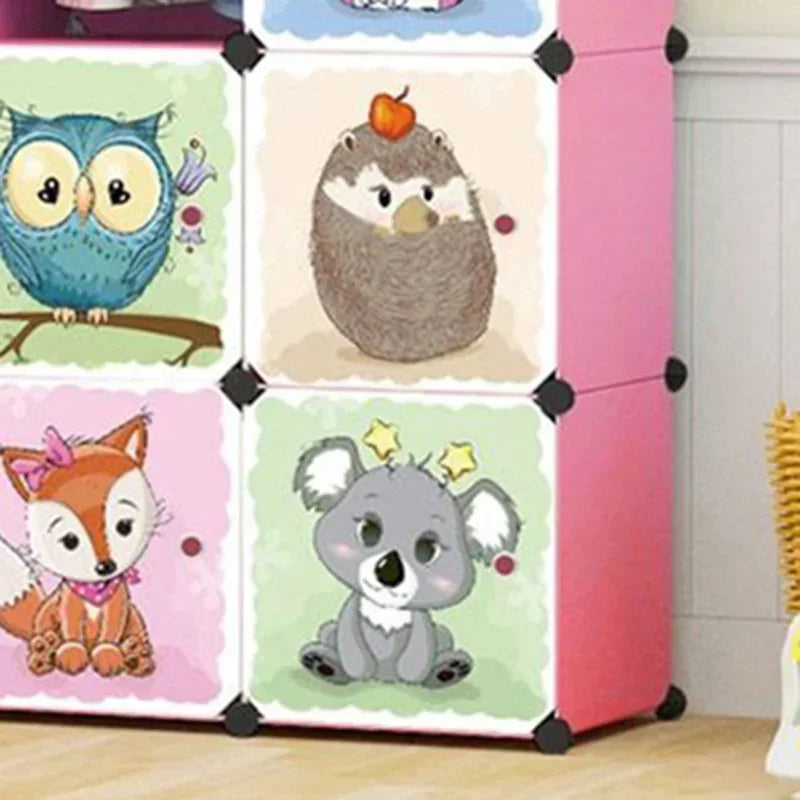 Armoire pour bébé et enfant – Rangement pour chambre de fille