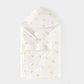 Baby Receiving Blanket Quilted Warm Autumn Winter Newborn Swaddle 0 3 Months Baby Wraps For Boys Girls