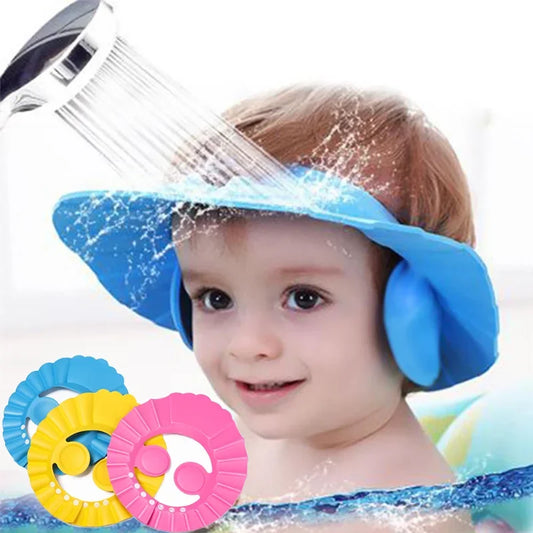 Baby Hair Washing Cap – Adjustable Protective Bath Hat