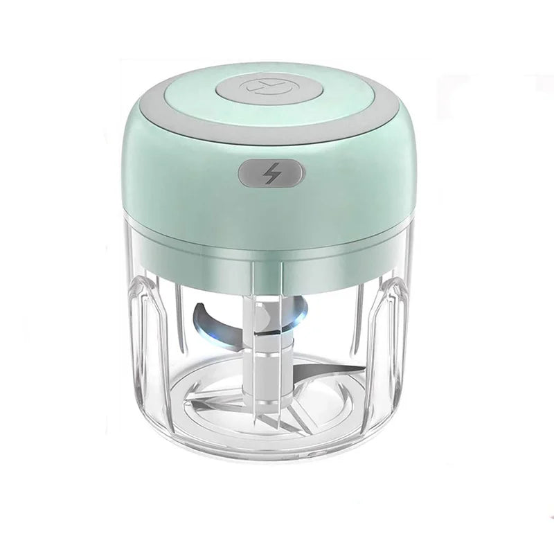 Mini hachoir rechargeable USB – Appareil à ail et à sauce