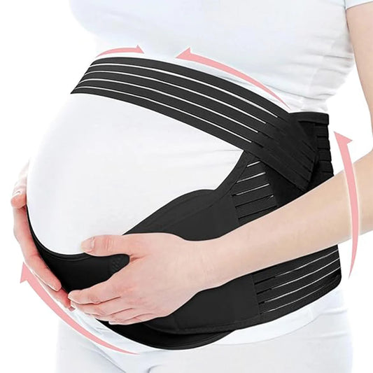 Breathable Pregnancy Belly Band | Back & Waist Support for Expecting Moms