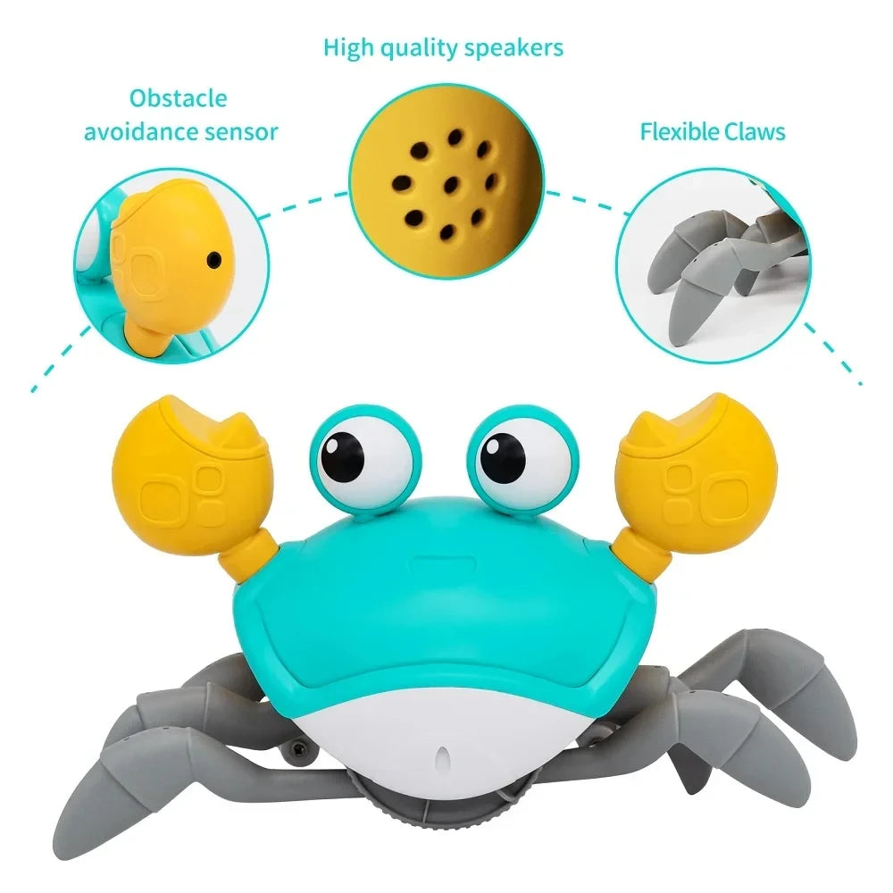 Electric Escape Crab Toy – Music & Crawl Fun!