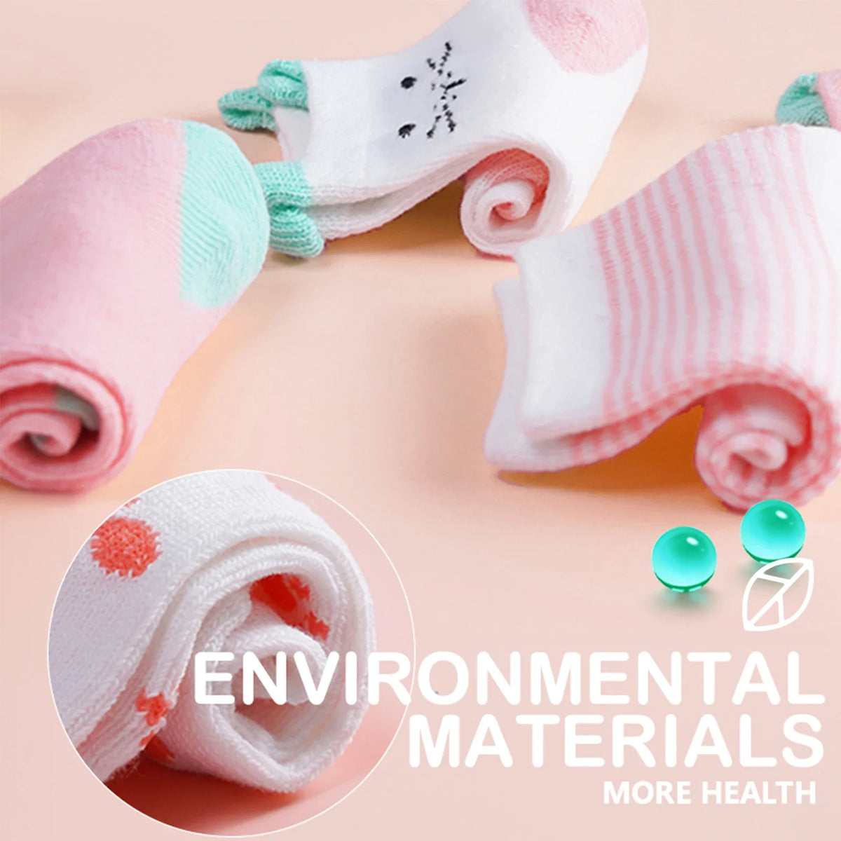 Chaussettes pour nouveau-né fille