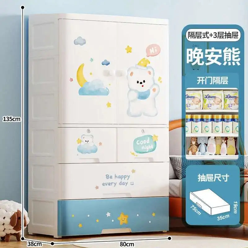 Kids Storage Cabinet – Chest, Cupboard & Wardrobe