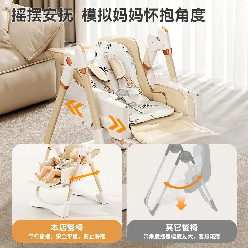 Baby Eating Chair – Adjustable Highchair for Dining & Play
