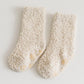Non-Slip Plush Coral Fleece Socks