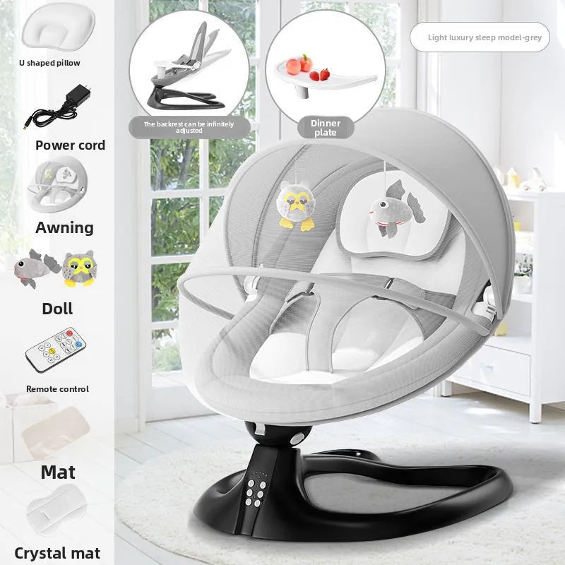Electric Baby Rocking Chair & Dining Seat