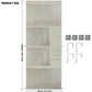 Over-Door Stuffed Toy Organizer – Hanging Storage Bag for Kids & Nursery