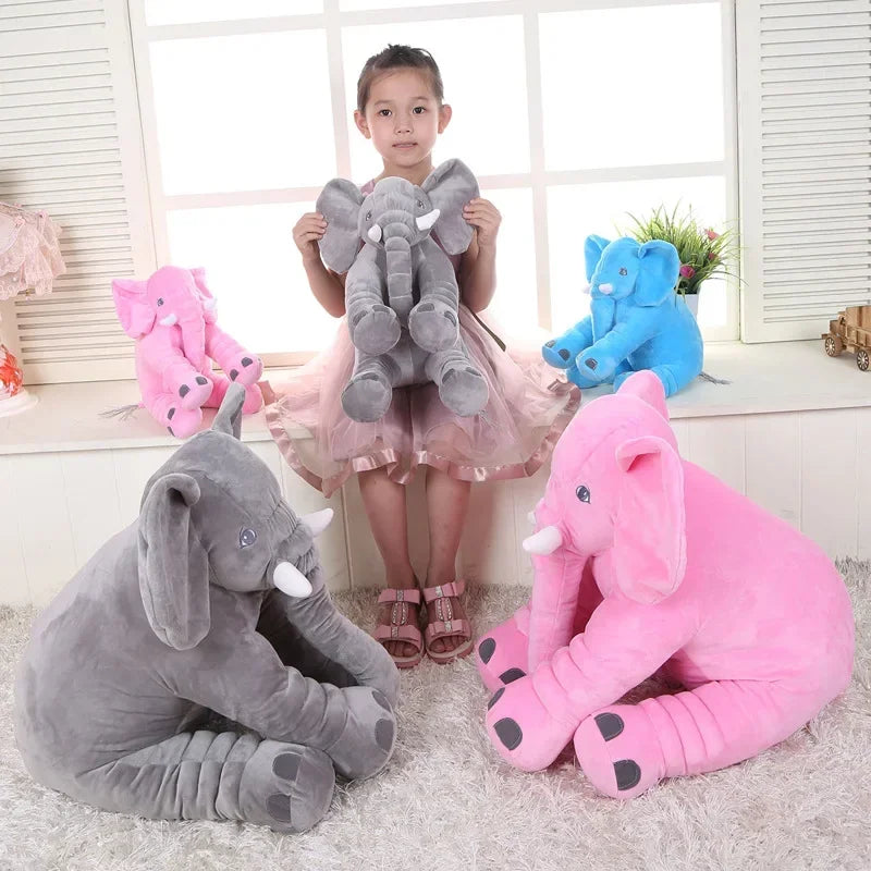 Soft Elephant Pillow Toy – Baby Gift