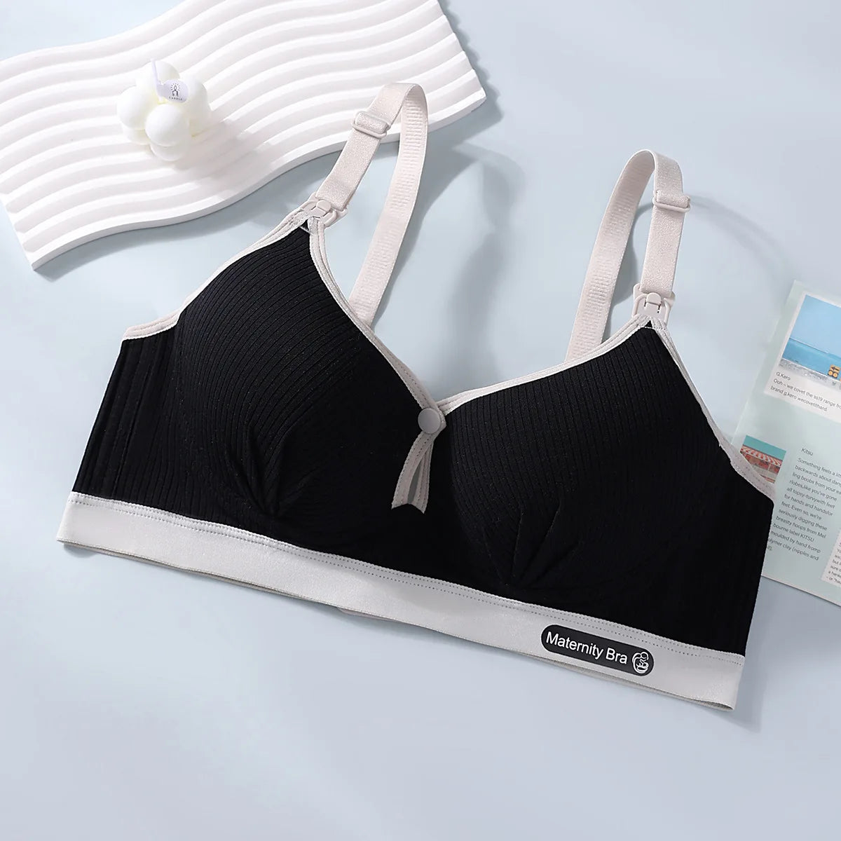 Women’s Nursing Bra | Seamless, Breathable, Push-Up Cotton Bra