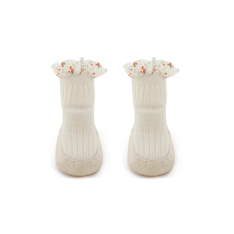 Chaussettes antidérapantes à nœud pour bébé MILANCEL