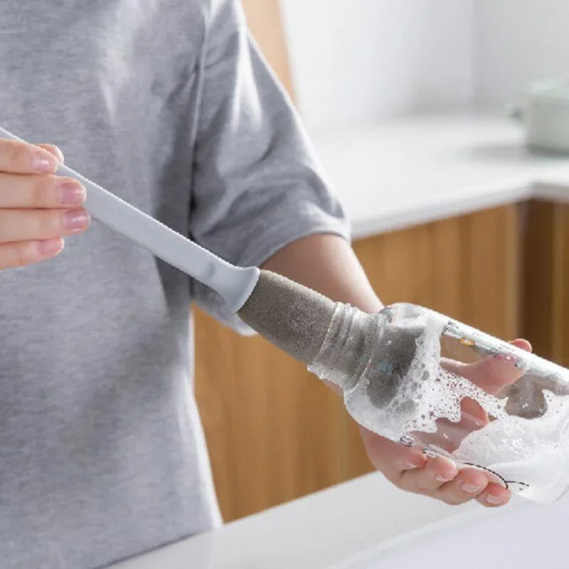 Long Handle Cleaning Brush | Ideal for Bottles, Cups & Beer Glasses