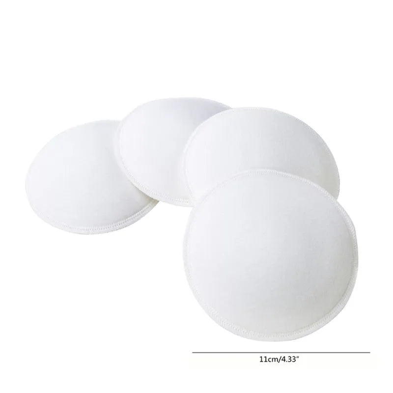 4PCS Soft Breast Pads – Anti-Leak, Absorbent Nursing Pads for Moms