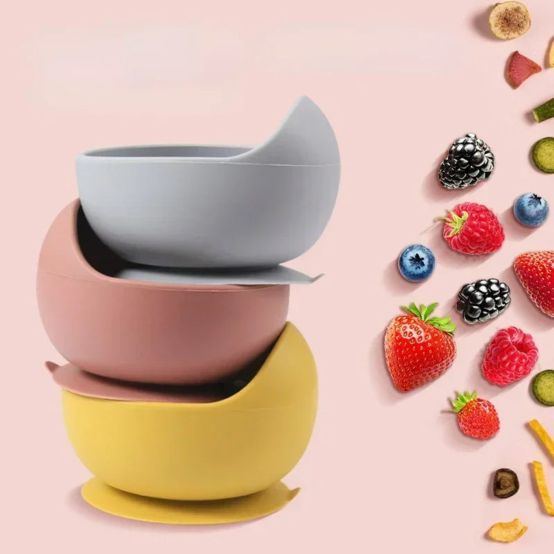 Kit d'alimentation pour bébé – Assiette à ventouse, tasse et couverts