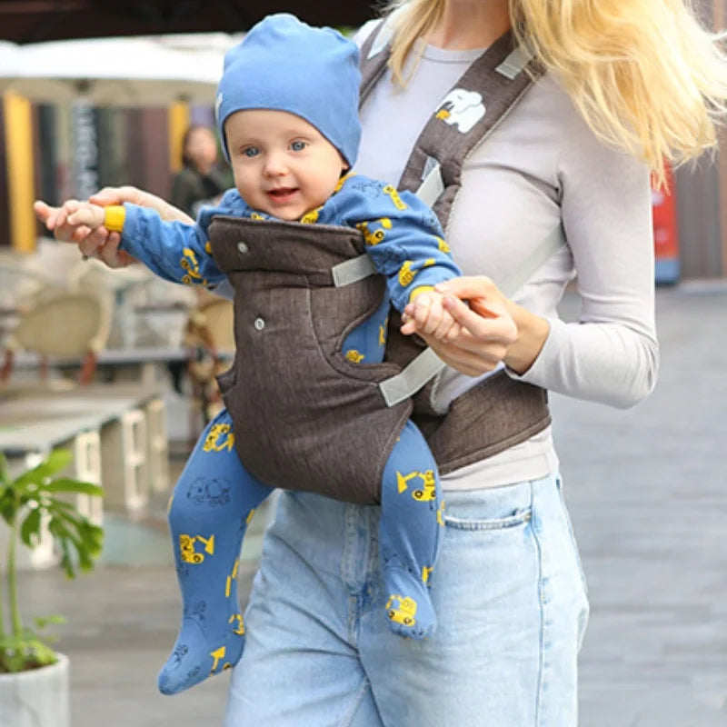 Bandoulière et coussin de siège de voyage portable 4 en 1 pour bébé