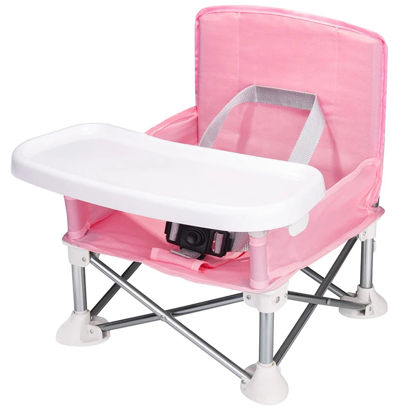 Portable Infant High Chair – Children’s Adjustable Height Seat