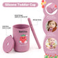 Biberon pour tout-petits – Gobelet à paille en silicone pour enfants