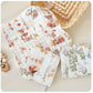 3/5-Piece Baby Towel Set – 6-Layer Cotton Muslin Burp & Face Cloths