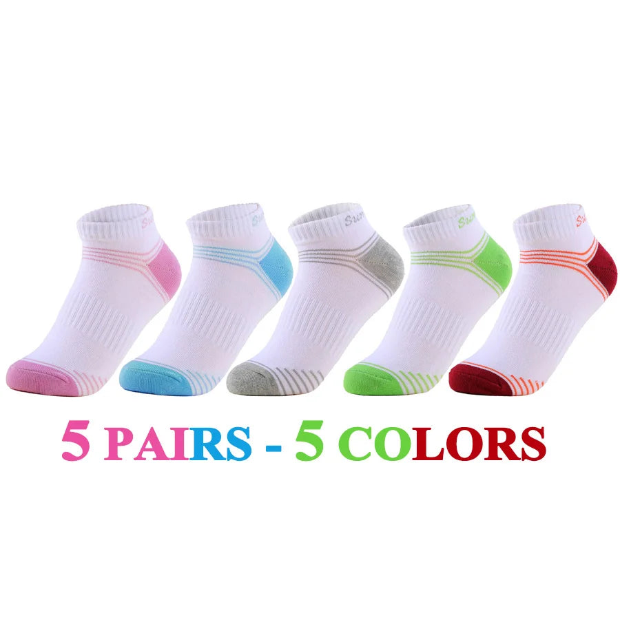 Chaussettes de sport en coton pour femmes
