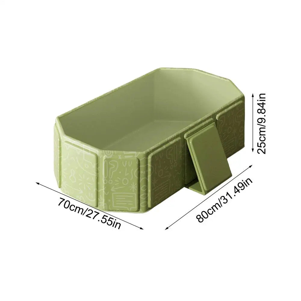 Baignoire pliable pour nouveau-né – Bassin de spa intégré pour bébé