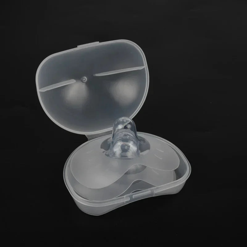 Breastfeeding Nipple Shields – Silicone Protective Covers, 2pcs