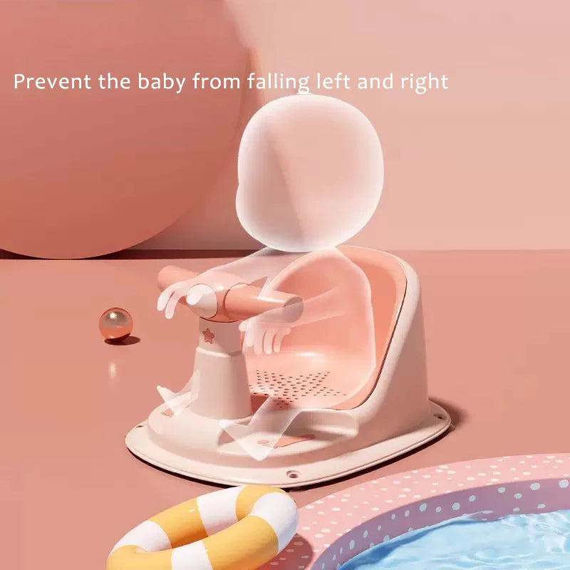 Newborn Shower Seat – Safe, Non-Slip & Easy to Use Anywhere