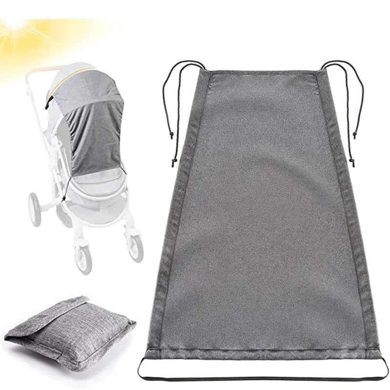 Universal Baby Stroller Sunshade Canopy – Pram & Car Seat Cover